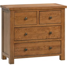 Dodford Rustic Oak 2 + 2 Drawer Chest Dodford Rustic Oak 2 + 2 Drawer Chest