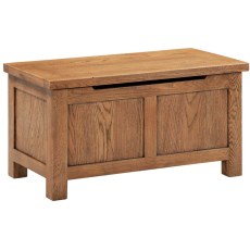 Dodford Rustic Oak Blanket Box Dodford Rustic Oak Blanket Box