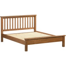 Dodford Rustic Oak Low Foot End Bed Dodford Rustic Oak Low Foot End Bed