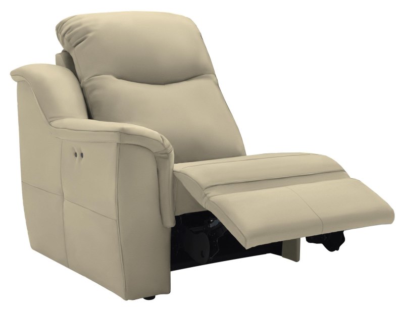 Firth Small LHF Power Recliner Unit  P231 Capri Stone 