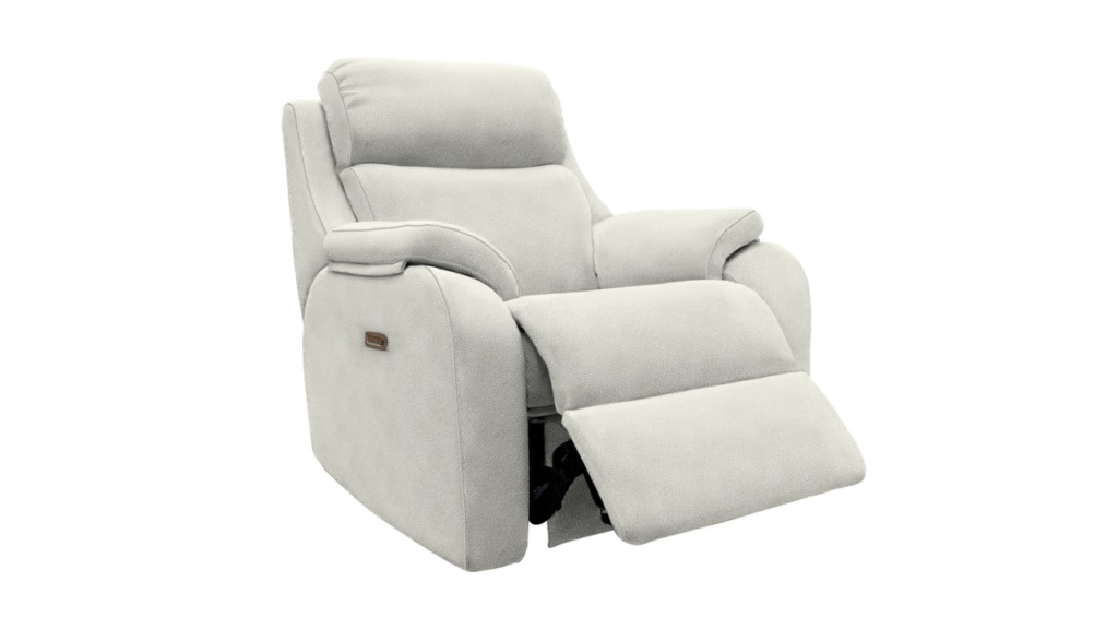 Power Recliner with Headrest and Lumbar