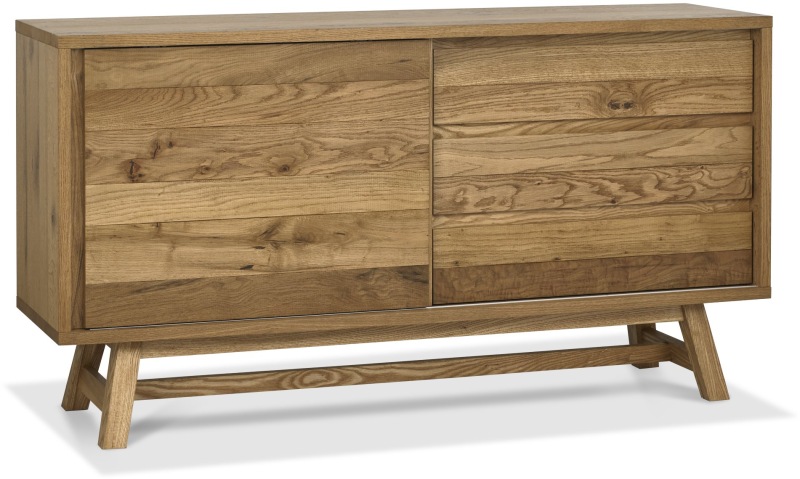 CamdenRusticOak WideSideboard Angle