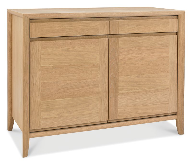 Bentley Designs Bergen Oak Narrow Sideboard front angle