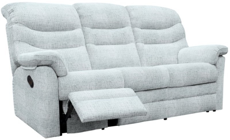 3str single manual recliner sofa lhf