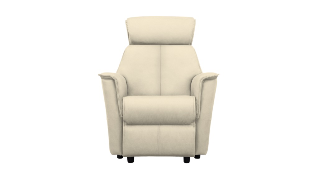 G Plan Kelson Leather Armchair Cambridge Stone
